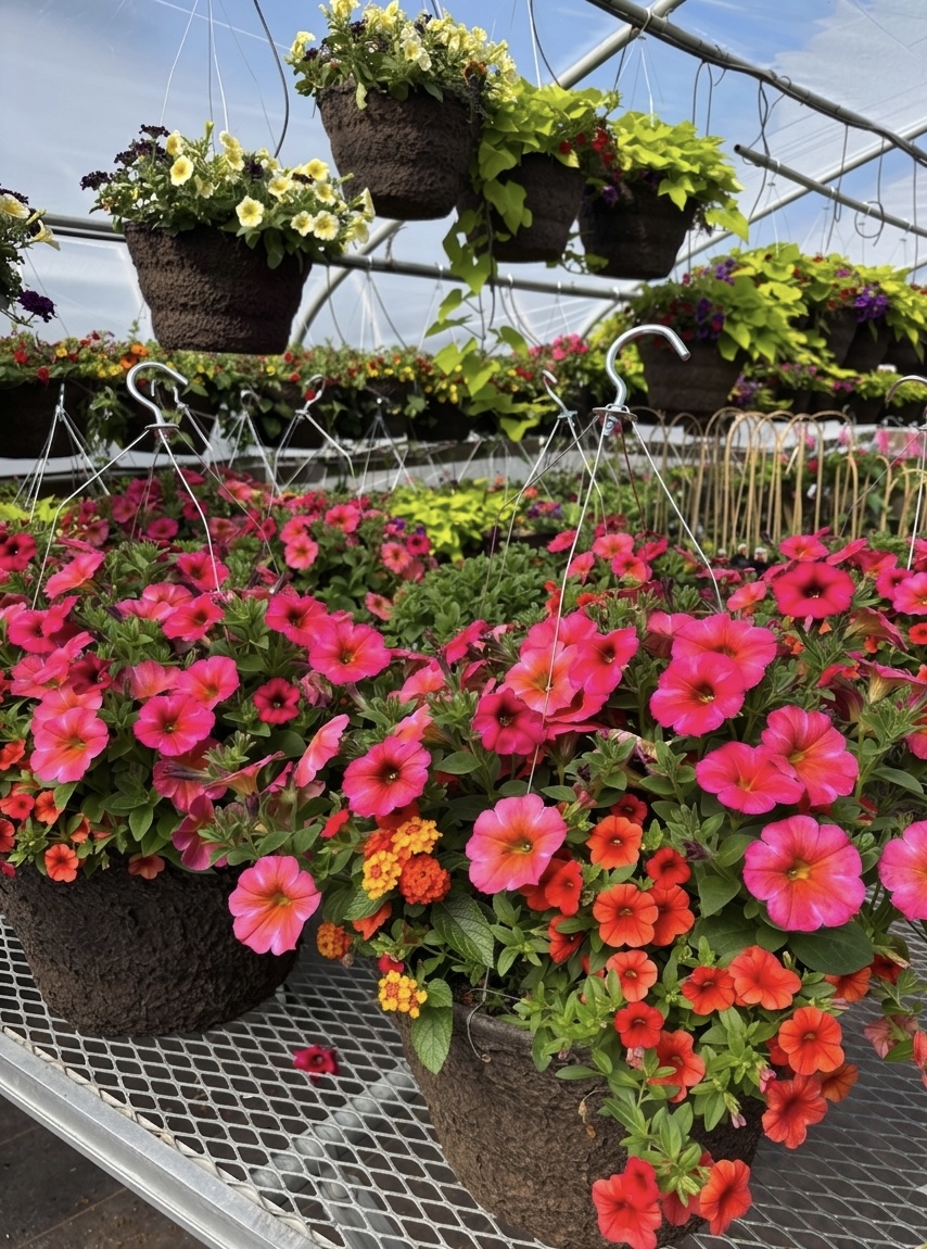 Hanging Basket Care Guide For Boise Idaho