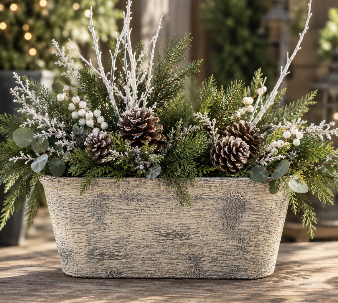 Winter centerpiece workshop